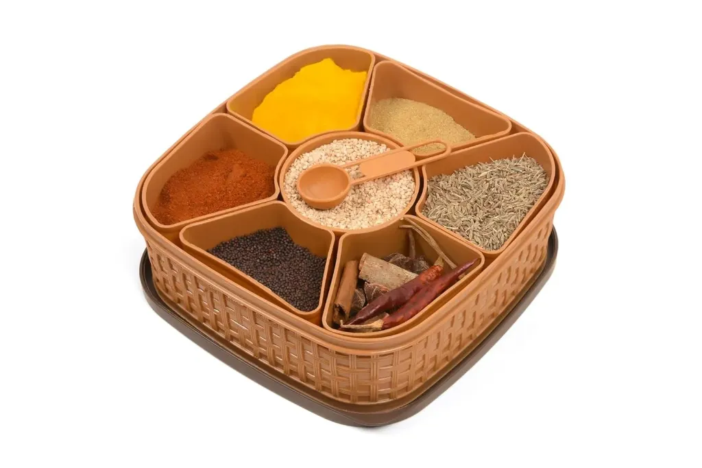 Square Masala Box